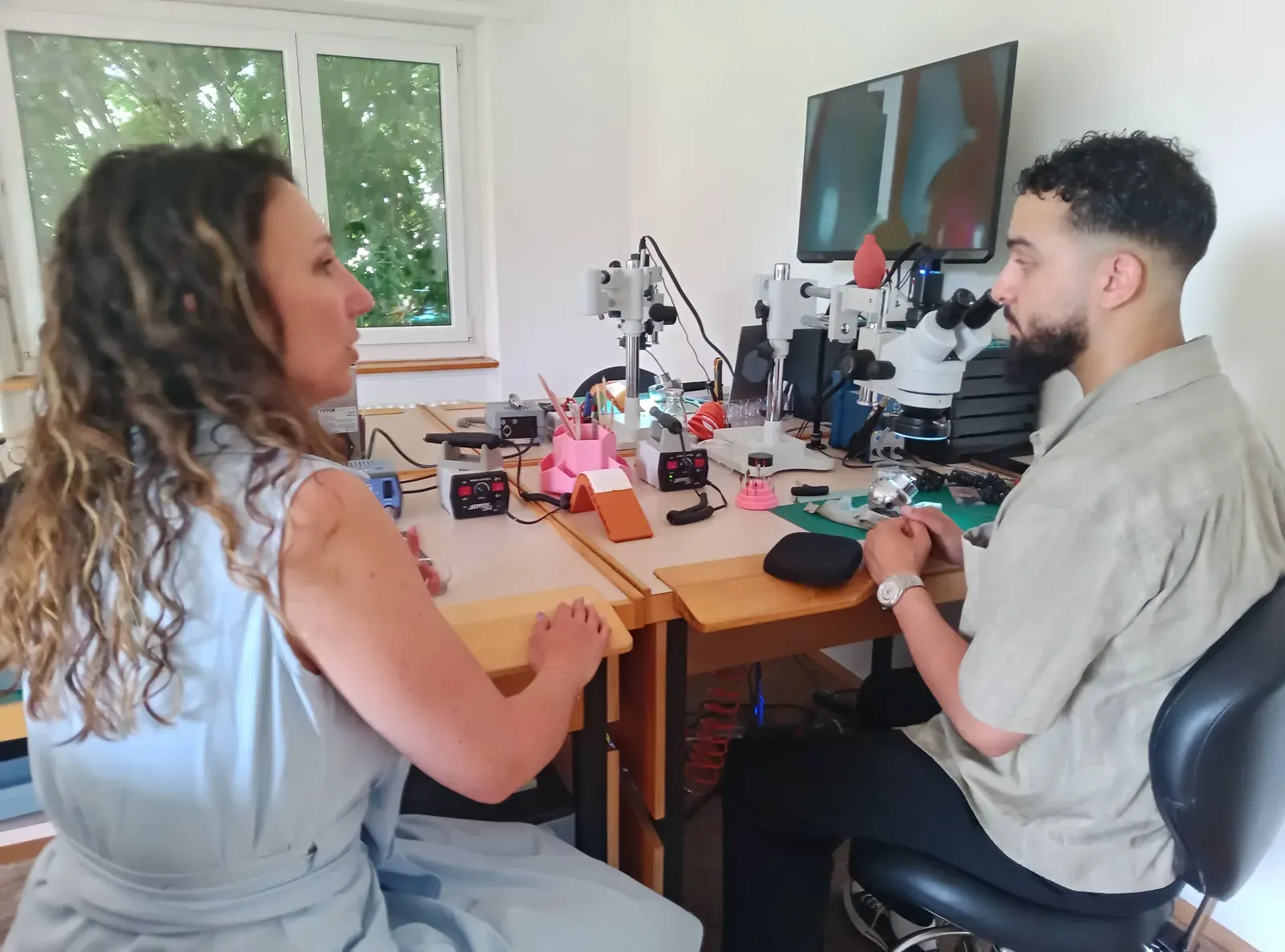 Transmission du geste dans l’atelier